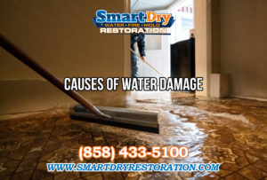 What Causes Water Damage in San Diego California