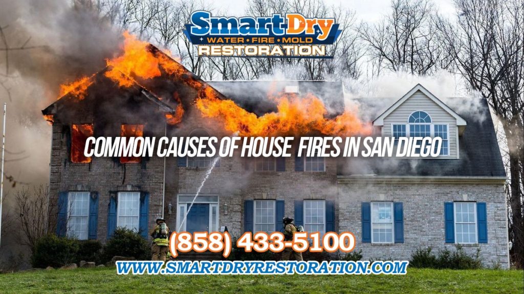 Common Causes of House Fires in San Diego California