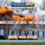 Common Causes of House Fires in San Diego California