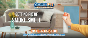 Removing Smoke Smell in San Diego California