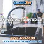 Measures you must take to prevent water damage in San Diego California