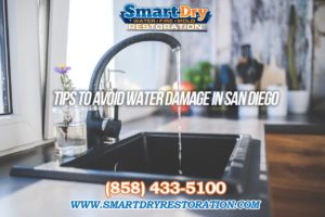 Measures you must take to prevent water damage in San Diego California