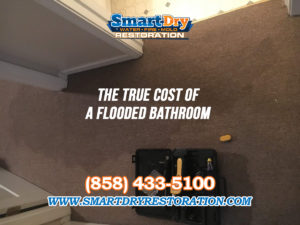 How Much Does it Cost to Restore a Flooded Bathroom in San Diego California