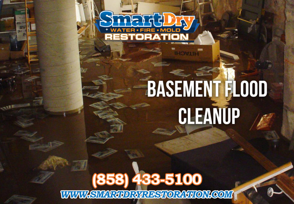 Basement Flood Cleanup San Diego