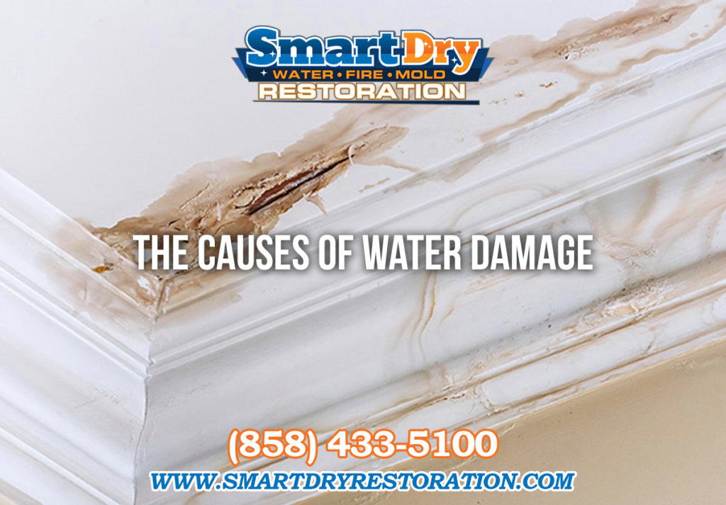 What Causes Water Damage in San Diego