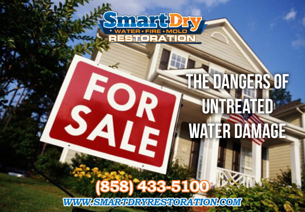 Water Damage Home Devaluation San Diego California