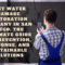 Best Water Damage Restoration Company San Diego: A professional technician using industrial drying equipment to restore a water-damaged home in San Diego.