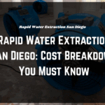 Rapid Water Extraction San Diego: Water-soaked home interior in San Diego needing urgent extraction